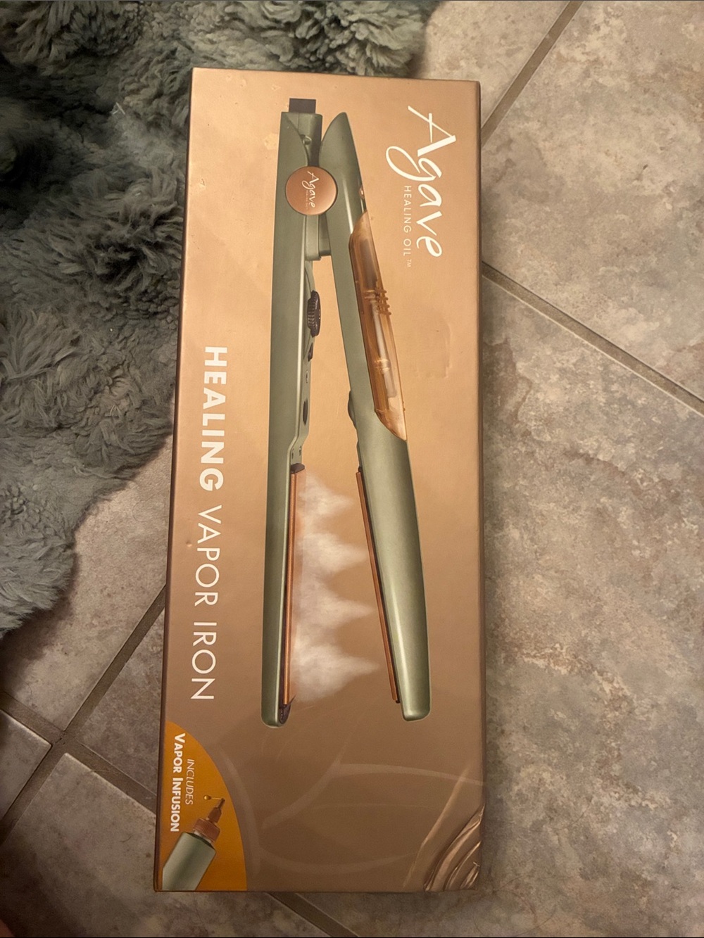 Agave Healing Vapor Iron - Olive